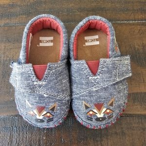 Toms Alpargata Fox Shoes Size 3